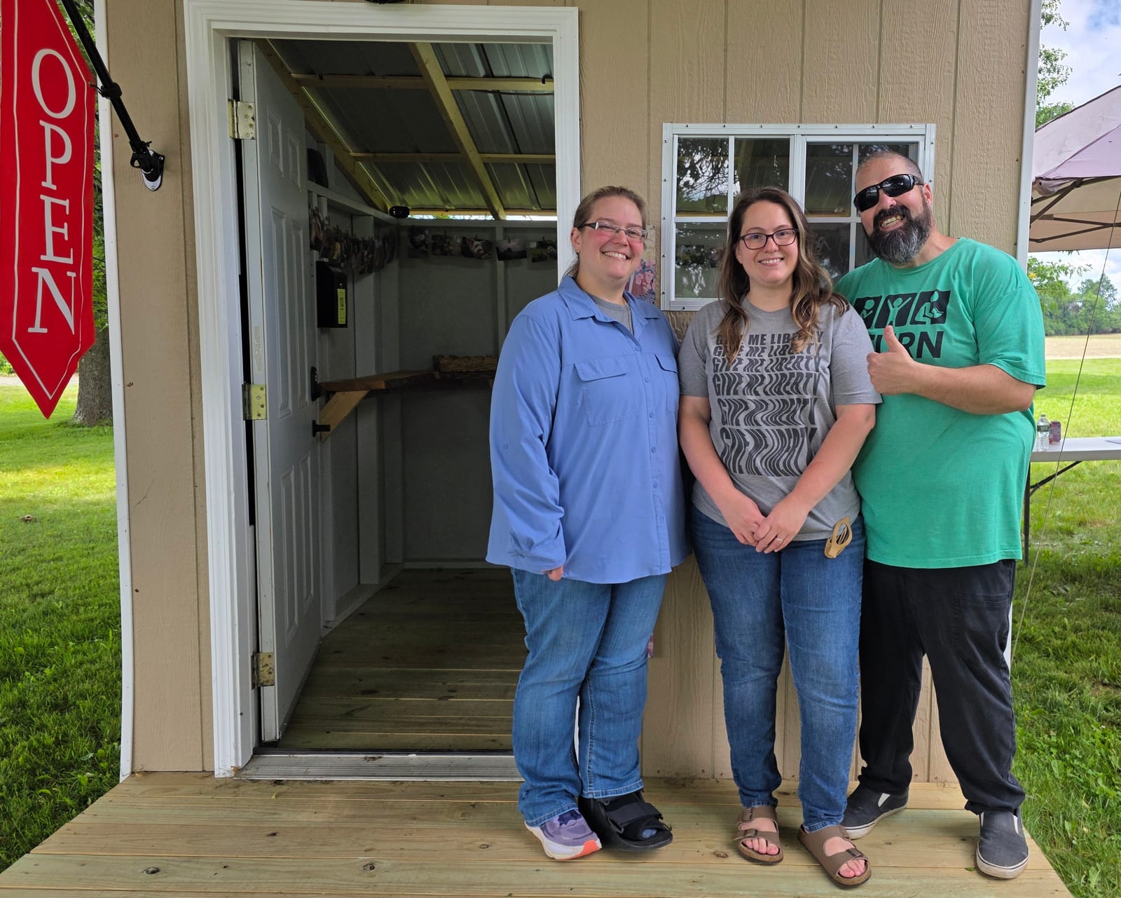 Rep. Collamore out in the community