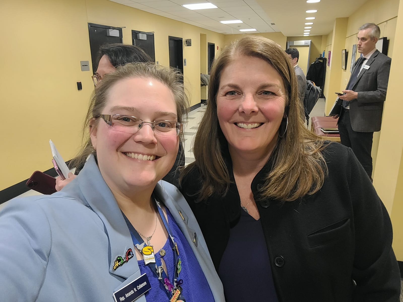 Rep. Collamore at the Maine State House